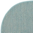 thumbnail image 5 of SAFAVIEH Montauk Zelma Braided Cotton Area Rug, Turquoise/Multi, 6' x 6' Round, 5 of 7