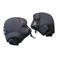 thumbnail image 5 of EHJRE Motorcycle Handlebar Muffs Handle Covers Mitts Warm Winter Gloves Cycling Gloves Black, 5 of 9