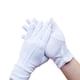 thumbnail image 1 of 10 PCS Guantes blancos, con botón a presión, talla única, adulto, costuras bordadas en el dorso de la mano, Navidad, San Nicolás, carnaval, Halloween, fiesta temática, disfraces, teatro, 1 of 5