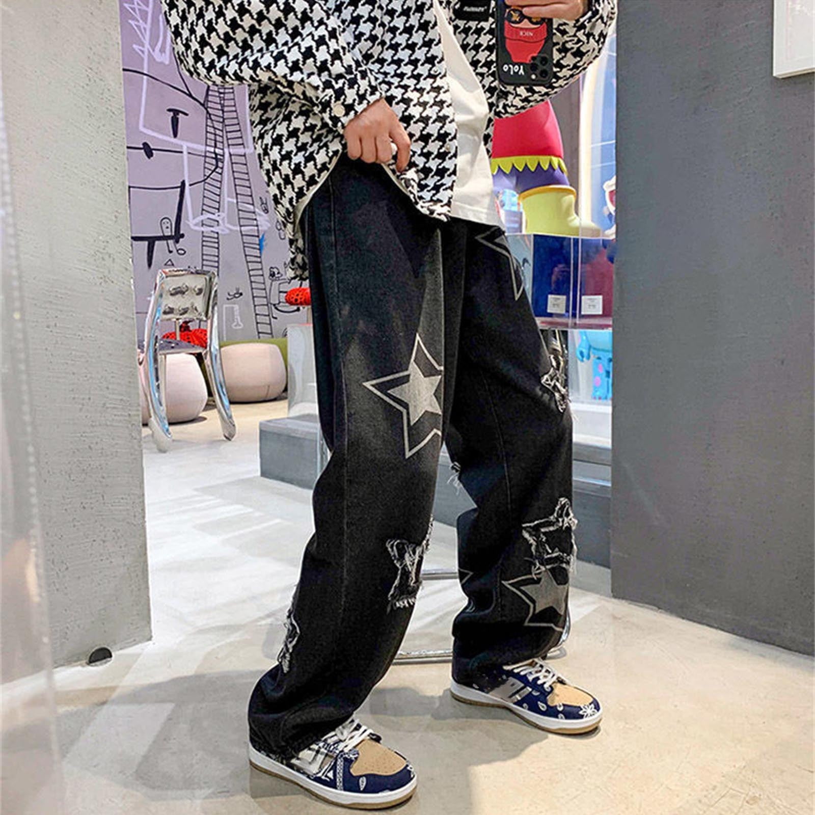 Shop Louis Vuitton Camouflage Denim Cotton Jeans by Liebe