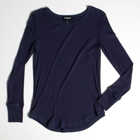 

KIDPIK Girls Long Sleeve Ribbed Tee Size: 12 Months - XXL (16)