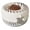 Brown, variant on 2 in 1 Colander Storage Container with Lid, Foldable Handle Strainer Bowl, Kitchen Sink Drain Basket for Washing Vegetables Fruits, Stackable Fridge Food Storage Container for Meal Prep Picnic, Brown