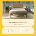 thumbnail image 2 of Colchón Queen Size de Espuma Nooz Prime Adulto y 2 Almohadas Adaptables de Memory Foam Triturado, 2 of 9