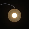 thumbnail image 2 of LED Glowing Light Base Wooden Luminous Pedestal Creative Crystal Ball Stand, 2 of 9