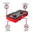 thumbnail image 2 of Parrilla A Gas 2 Quemadores Caper Roja, 2 of 7