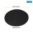 thumbnail image 2 of Uxcell 8pcs 5 Inch Round Adhesive Backed Felt for Household Applications, Black, 2 of 5
