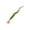 Green#5, variant on Wiggly Critter Bouncy Ball Cat Toy, Spring Style Interactive Play Toy with Attached Moving Figure, Engaging Exercise and Hunting Game for Indoor Cats and Kittens