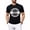 Black-36, variant on Men's 100% Cotton Papa Shirt, Funny Dad Shirts World's Best Papa Badge Graphic Tee