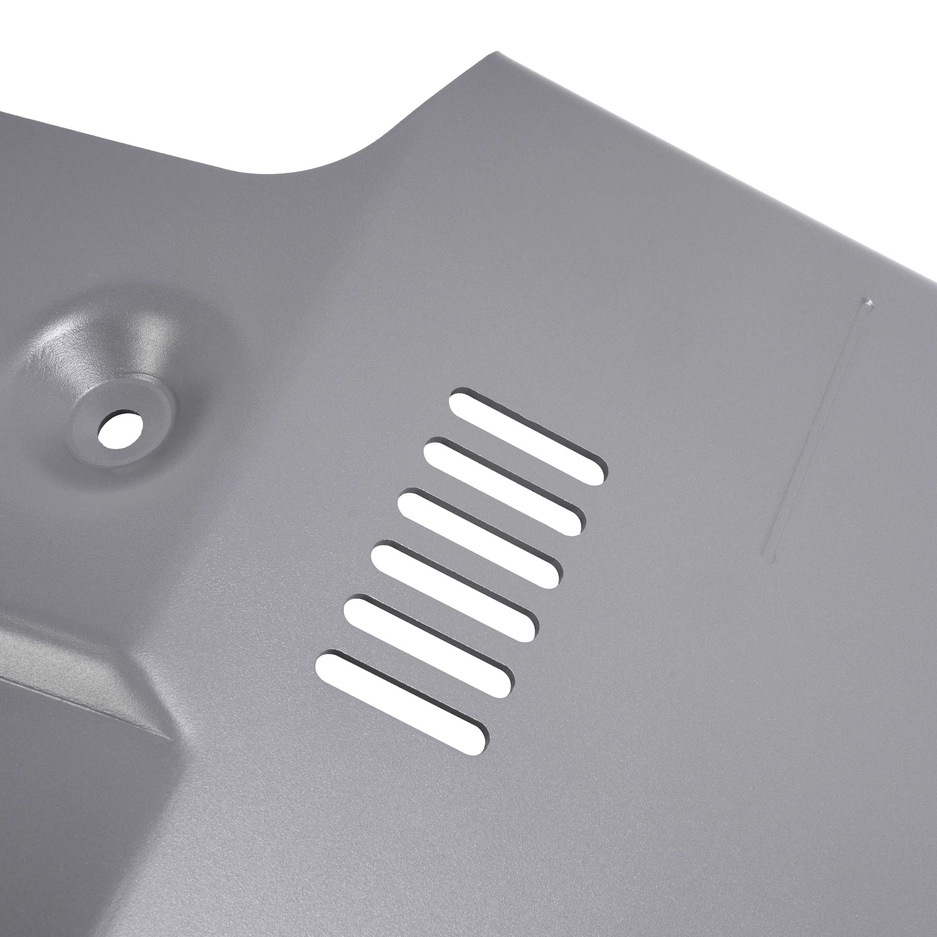 Kojem Front Skid Plate for 2022-2024 Toyota Tundra Sequoia Replacement for PTR60-34220 Frosted Gray Aluminium
