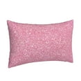 thumbnail image 2 of Balery Glitter Pink Pillow Covers,Bed Pilowcases,Reversible Plush Throw Pillow Covers End Pillow Encasement,Pillow Case - 20"X30", 2 of 9