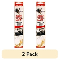 (2 pack) Eagle Claw 121-1 Aberdeen Snell Fish Hook, Gold, Size 1