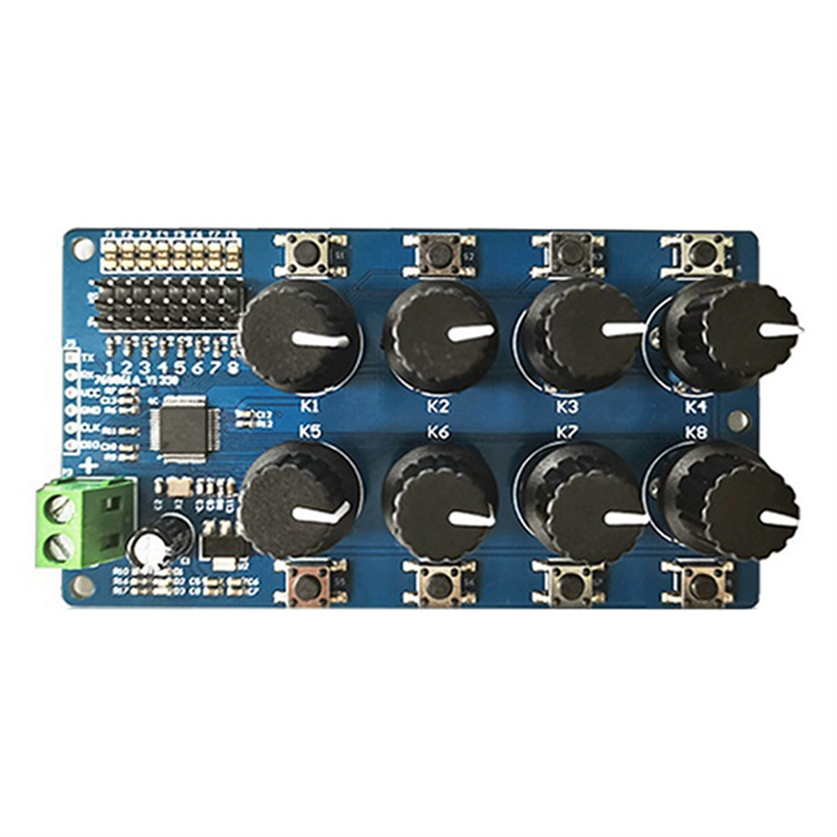 Modulo Controllo Servo 2 Canali 5-9V DC – Per Futaba SG90, Precisione 0.09°, Facile Da Usare