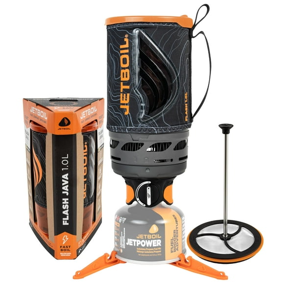 Estufa portátil Jetboil Flash Java 1.0L con prensa francesa