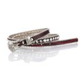 thumbnail image 4 of Cinturón de cristal para mujer Cinturón fino de mujer con diamantes de imitación y múltiples opciones de color, 4 of 5