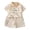 V7-Khaki, variant on WhouRiu Boys Summer Outfits Dinosaur Graphic Short Sleeve Polo Shirts Shorts Set Kids Casual Clothes