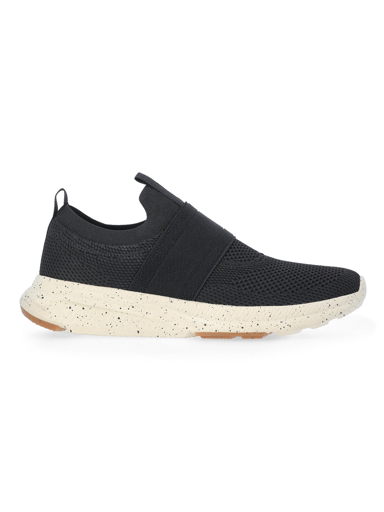 Athletic Works Men's Banded Jogger Slip-On Sneakers, Wide Width Available