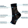thumbnail image 6 of 3pairs Neuropathy Socks Ankle brace Socks Plantar Fasciitis, 6 of 6