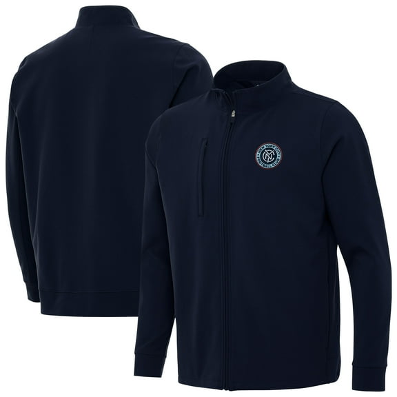Men's-Antigua Navy New York City FC Regard Full-Zip Jacket