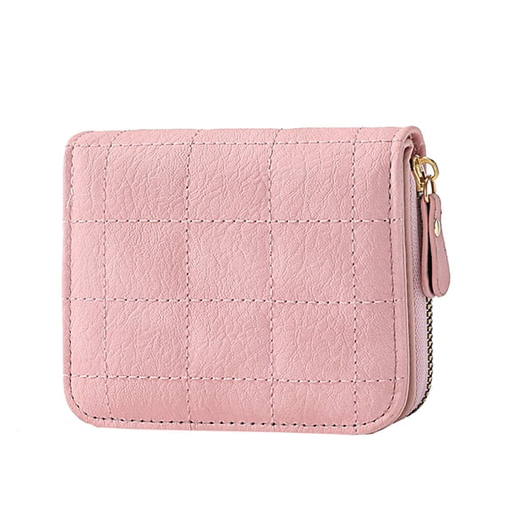 Faraee Credit Card Holder RFID Wallet Small Coin Purse Zip Around Slim Compact Pockets with Card Slots