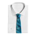 thumbnail image 2 of Men'S Tie 4.7×3.1in Is Not Easy To Deform And Fade Anti-Drift Button Design Is Easy To Take Care Of For Work Travel Daily Business Blue Gold Marble, 2 of 8