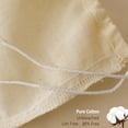 thumbnail image 3 of TekDeals 2 Pack Cotton Nut Milk Bag Reusable Food Strainer Brew Coffee Juice Cheese Cloth With Easy Open Drawstrings, 3 of 6