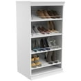 thumbnail image 7 of ClosetMaid 4566 Modular Closet Storage Stackable Shoe Shelf Unit- White, 7 of 7