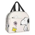 thumbnail image 1 of Snoopy Lunch Bag with Floral Design Name, Color Image Color, 1 of 5