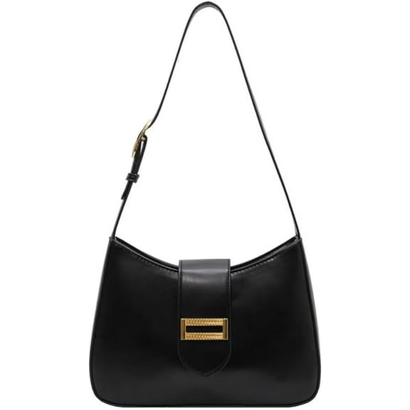 HMSHA Shoulder Bag for Women Elegant Underarm Purse Ladies Hobo Handbag Trend Clutch Purse with Zipper Closure