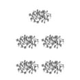 thumbnail image 2 of ZheElen Earring Stud Base Multi Stainless Handmade Popular Ear Pins Setting Daily DIY Jewelry Making Tool Beach Supplies Steel Color 3mm 5Set, 2 of 6