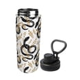 thumbnail image 2 of Daiia Snake Printed 18 OZ Sports Insulated Kettle Drinking Cup Water Bottle Stainless Steel Kettle Portable Cup For Gym, 2 of 7