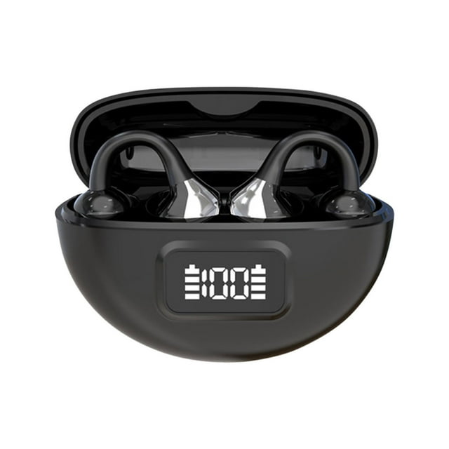 Black Black Smart Wireless Translation Earpiece With 144 Languages Includes Charging Cable And Storage Case Portable For Travel And Business