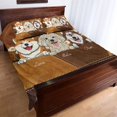 thumbnail image 4 of La vida es mejor con perros - Juego de cama personalizado para perros, 4 of 5