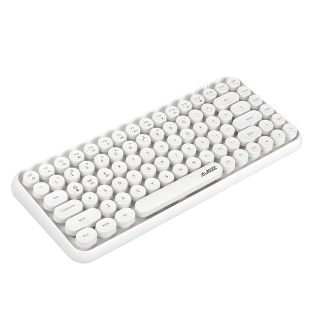 inalámbrico portátil de 84 Compatible con Android, Windows, ordenador, tableta, Perfert Ambric Teclado inalámbrico Bluetooth
