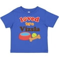 thumbnail image 3 of Inktastic Vizsla Loved by a (dog Breed) Boys or Girls Toddler T-Shirt, 3 of 5