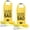 Yellow-2pack-10L, variant on 2-in-1 Sand Anchor Bag with Adjustable Buoy, Waterproof Dry Bag for Jet Ski, Kayak & Water Sports