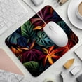 thumbnail image 2 of Tropical Plants Square Desk Mat Mouse Mat Mouse Pad, 8.3x9.8 Inch, Non-Slip Rubber Bottom, Printed, Suitable for Office and Gaming, 2 of 6