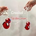 thumbnail image 5 of DIY Superhero Spider Crochet Kit Amigurumi Plush with Complete Materials & Tutorial, Fun Handmade Craft Project Perfect Gift for Fans, 5 of 10
