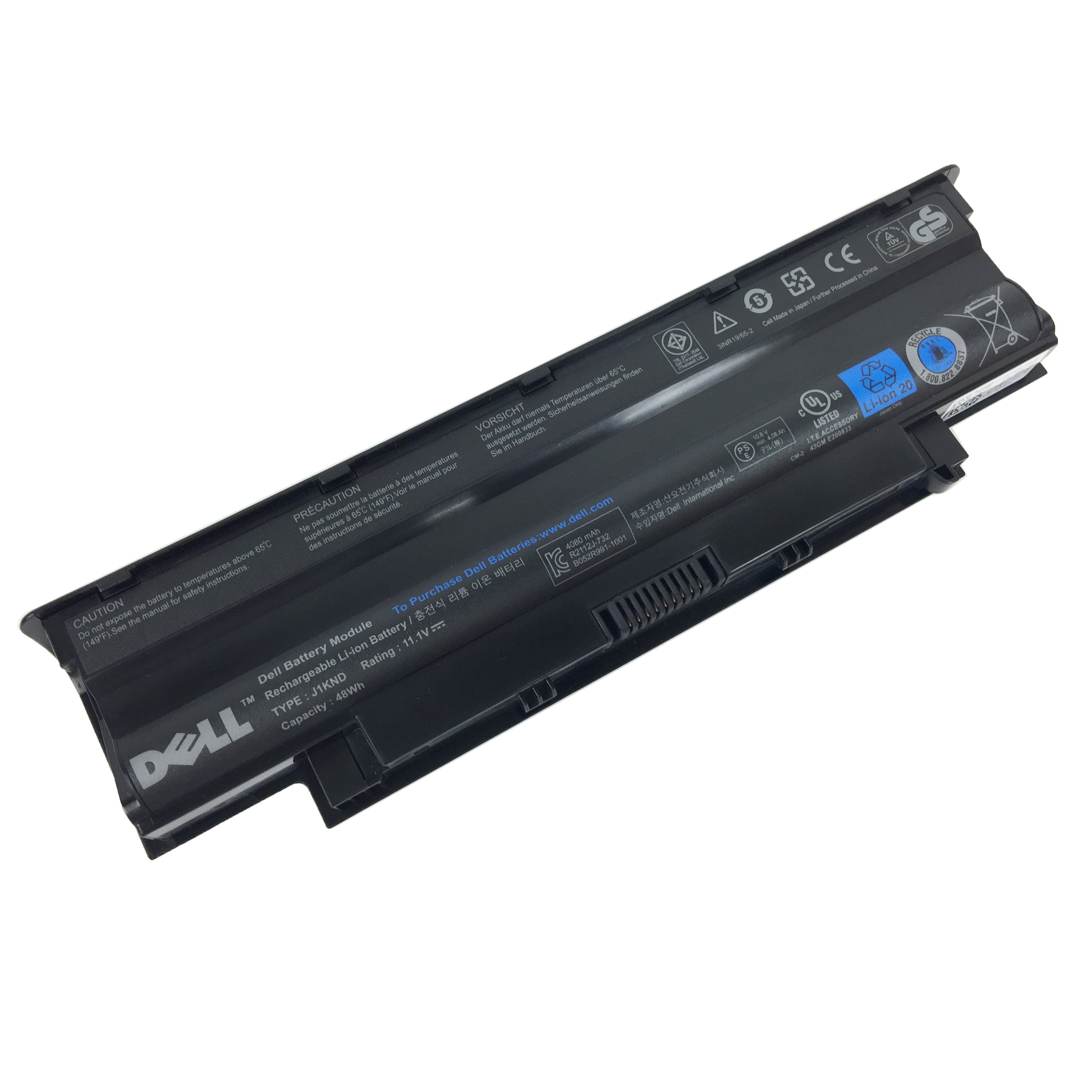 New Dell OEM Original Genuine 6 Cell Battery 04YRJH J1KND Inspiron 15 ...