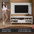 thumbnail image 4 of Mueble Mesa Para Tv Rack Madesa Detroit y Panel Hasta 65 BB, 4 of 4
