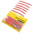 thumbnail image 1 of Cebo De Pesca Con Gusanos De Fideos, Piezas Reflectantes, Señuelo Suave De Fideos, Larga Vida útil Para Pescar, 1 of 7