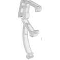 thumbnail image 1 of 20 Pieces 2 Inch Valance Clips Clear Mini Blind Clips Hidden Window Valance Clips for Wood or Faux Wood Horizontal Blinds Valance, 1 of 5