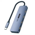 thumbnail image 3 of HUB USB C de 4 Puertos Divisor USB C de Alta Velocidad de 10 Gbps para Computadoras Portátiles Accesorios para PC Tableta Teléfono Disco Duro USB Type-C 3.2 HUB, 3 of 5