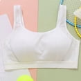 thumbnail image 2 of Jamicy Seamless Underwear for Girls Children's Underwear 12-15 Years Girls' Underwear Stretch Organic Cotton V-Neck Bra No Underwire, 2 of 4