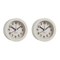thumbnail image 3 of Injueey Reloj despertador de de escritorio nórdico, alarmas para estudiantes, luz de noche para dormitorio, relojes de noche, tipo , regalo Blanco 2Conjunto, 3 of 6