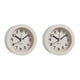 thumbnail image 3 of Reloj despertador de escritorio Inteprter Blanco 2Conjunto, 3 of 6