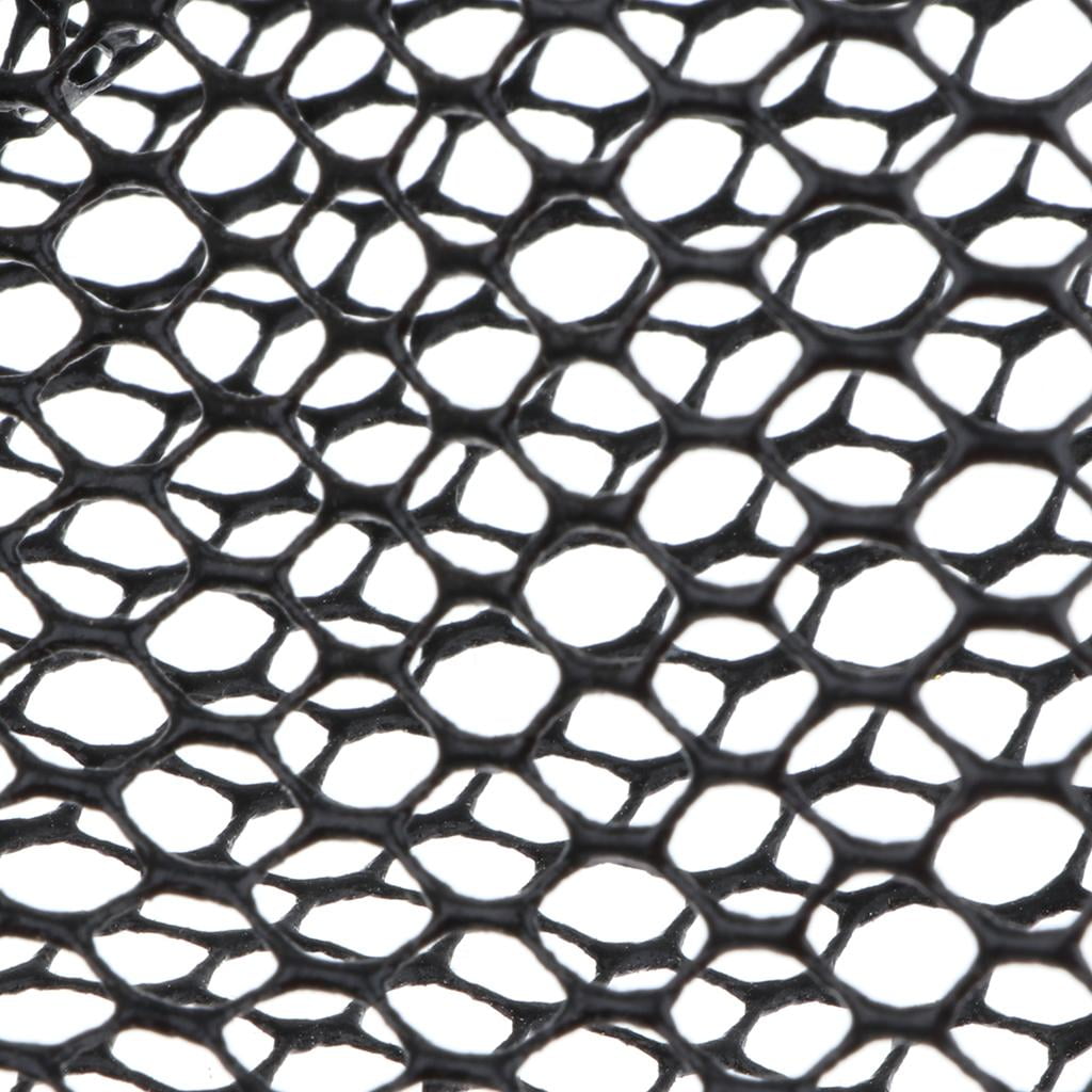 Axioma Fishing Landing Net with Wooden Frame and Soft Rubber Mesh for Trout Fishing as