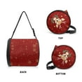 thumbnail image 3 of ZIATUBLE Christmas Deer Toilet Paper Holder Soft Hanging Paper Towel Case Dustproof Paper Towel Storage Bag Universal Carrying and Storage Case Stain Resistant Paper Case Box, 3 of 7