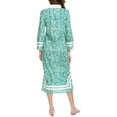 thumbnail image 2 of Sail to Sable womens  Tunic Midi Dress, XXS, Green, 2 of 3