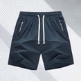 thumbnail image 2 of Women's Lightweight Sports Running Shorts Summer Casual Athletic Shorts with Pockets by Yigetop Blue XS, 2 of 7