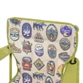 thumbnail image 2 of Ozark Trail Camp Chair, Green with Camping Patches, Adult, 5.07 Pounds, 2 of 5